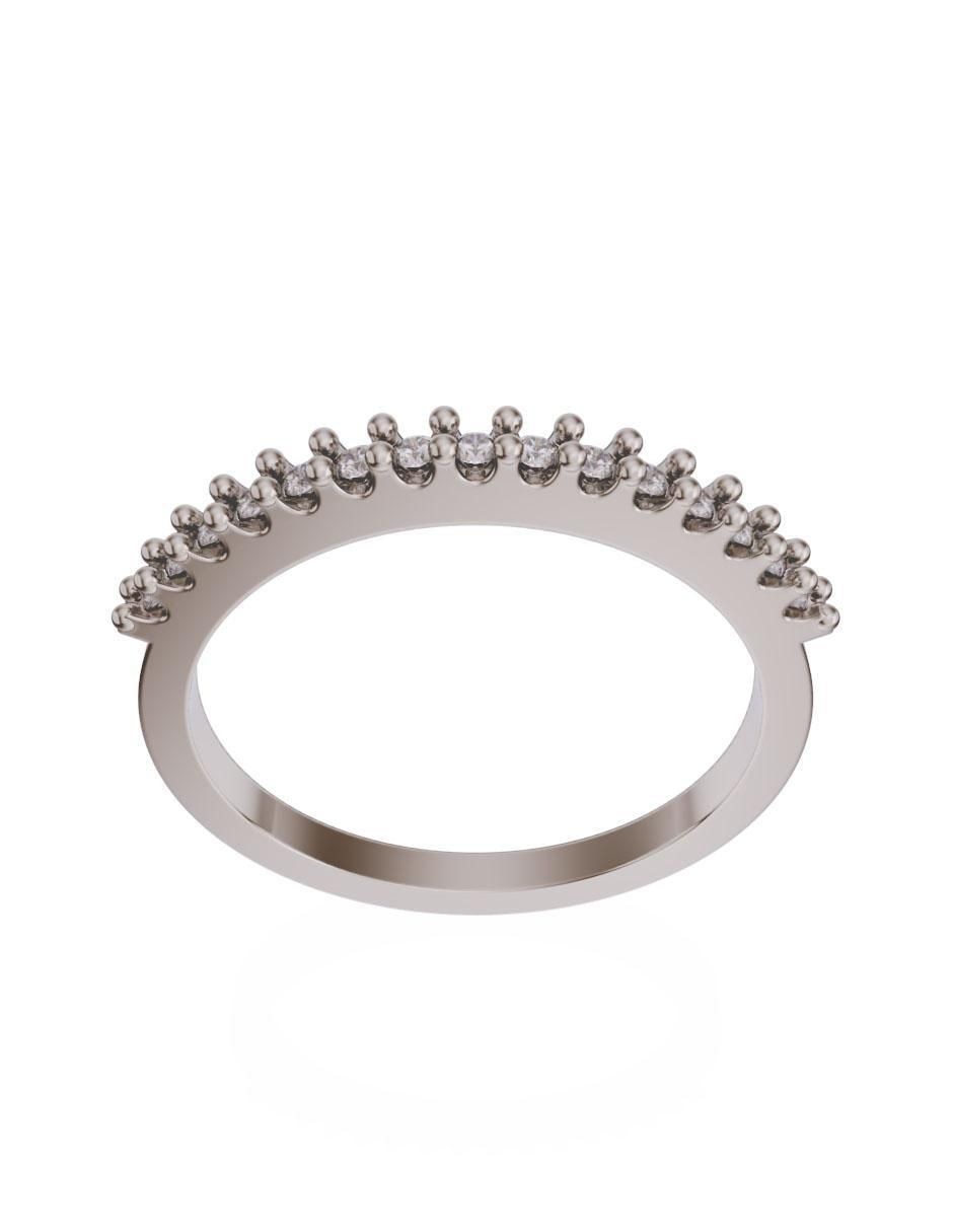Churumbela de oro 14 k diamante 2