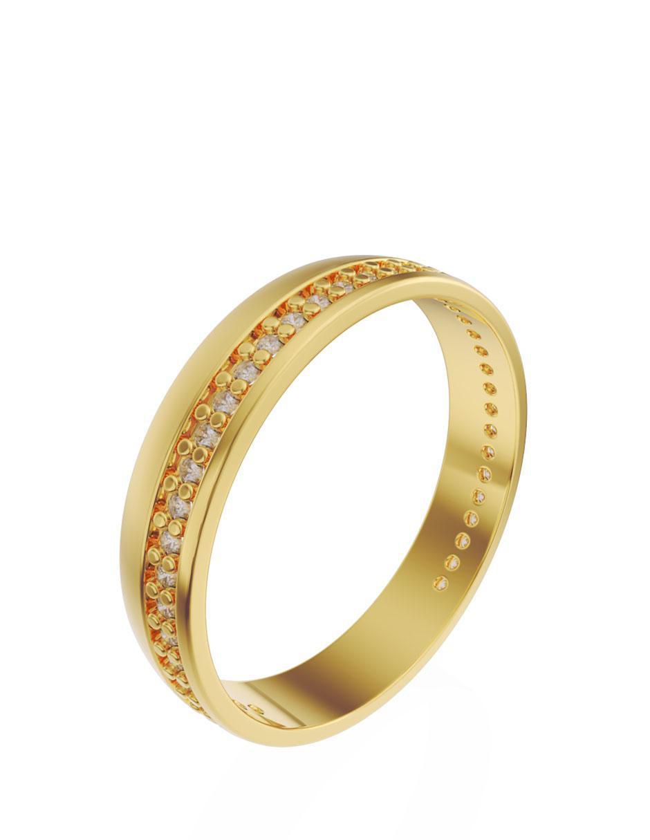 Anillo "de (si aplica)" ninguna fonelli sin familia sin temática 14 k "de" oro diamante