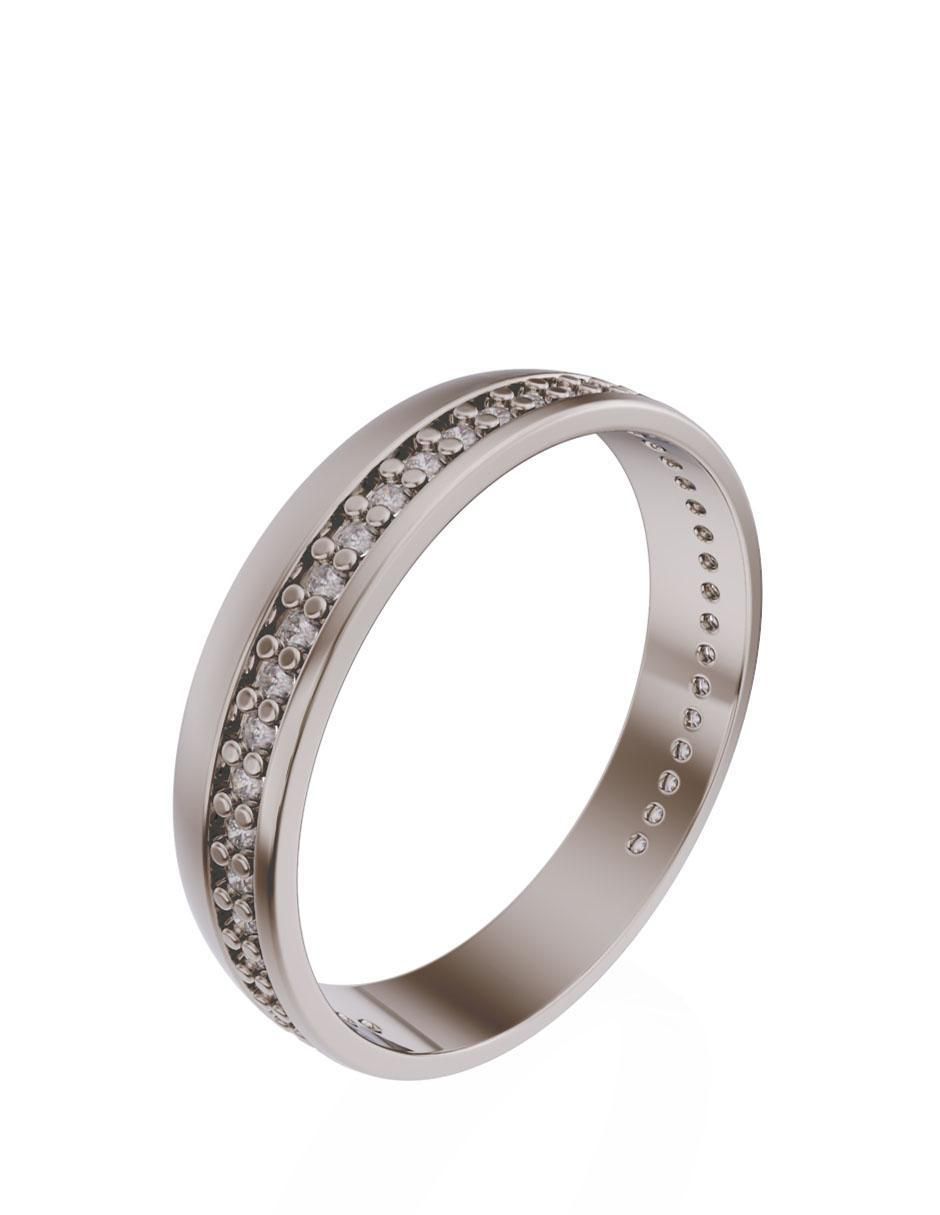 Anillo 14 k de oro diamante 2