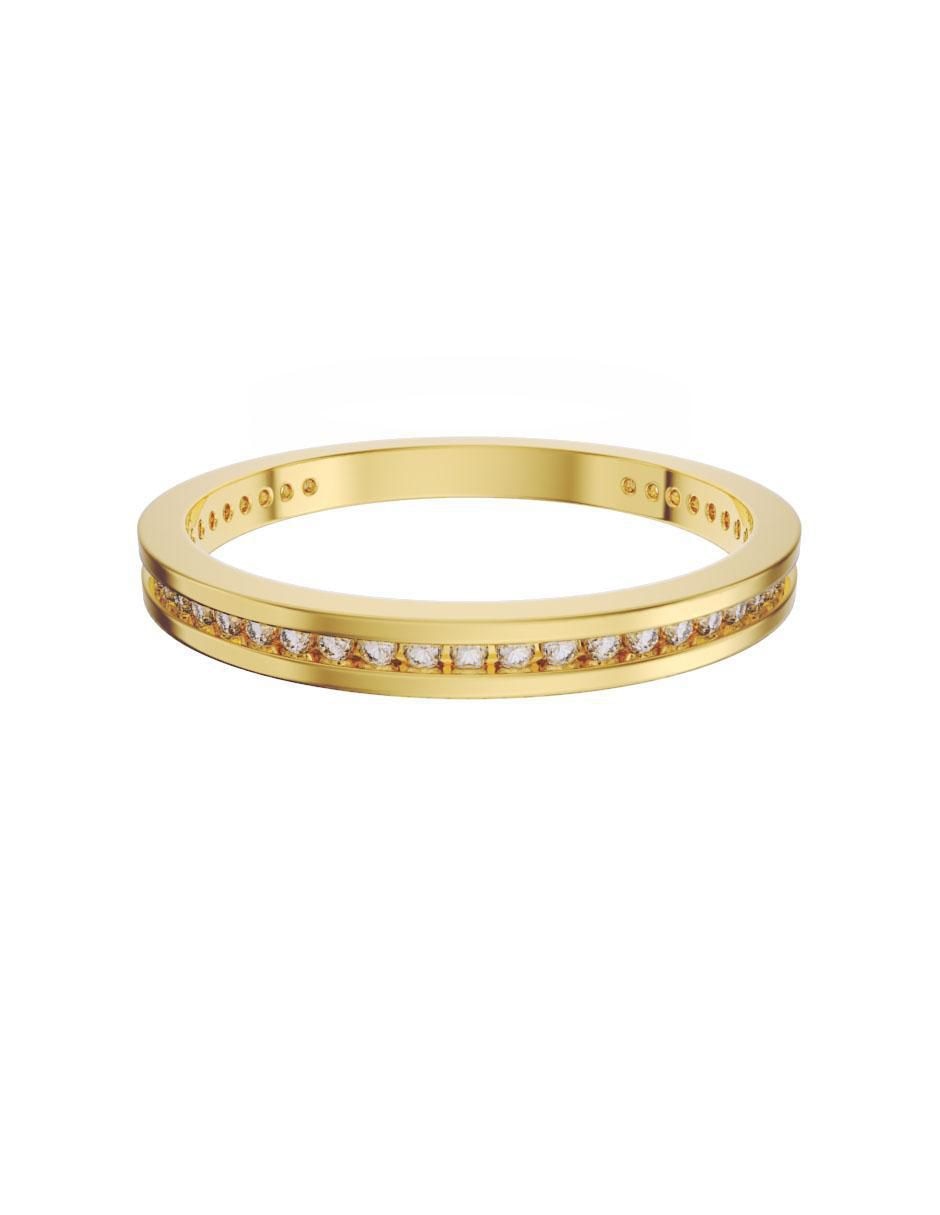 Churumbela de oro 14 k diamante