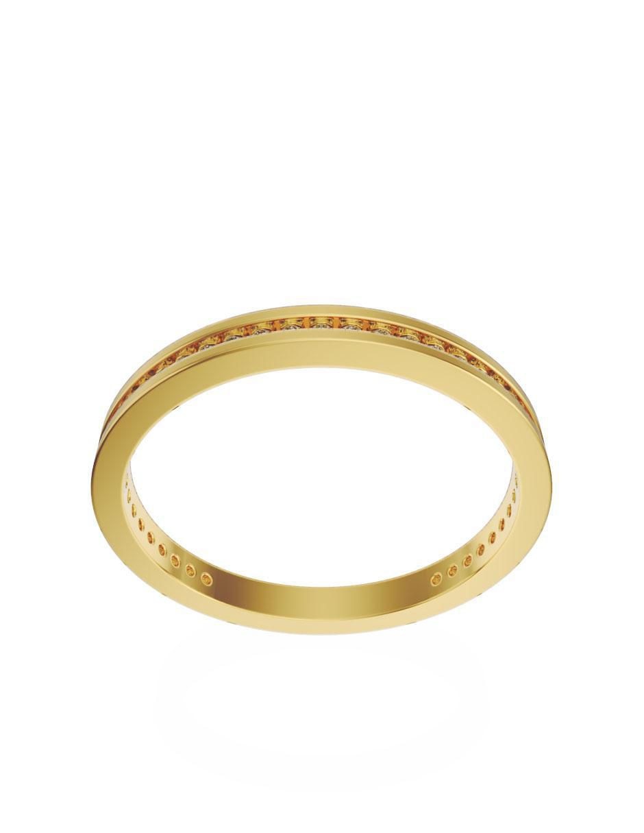 Churumbela de oro 14 k Fonelli diamante
