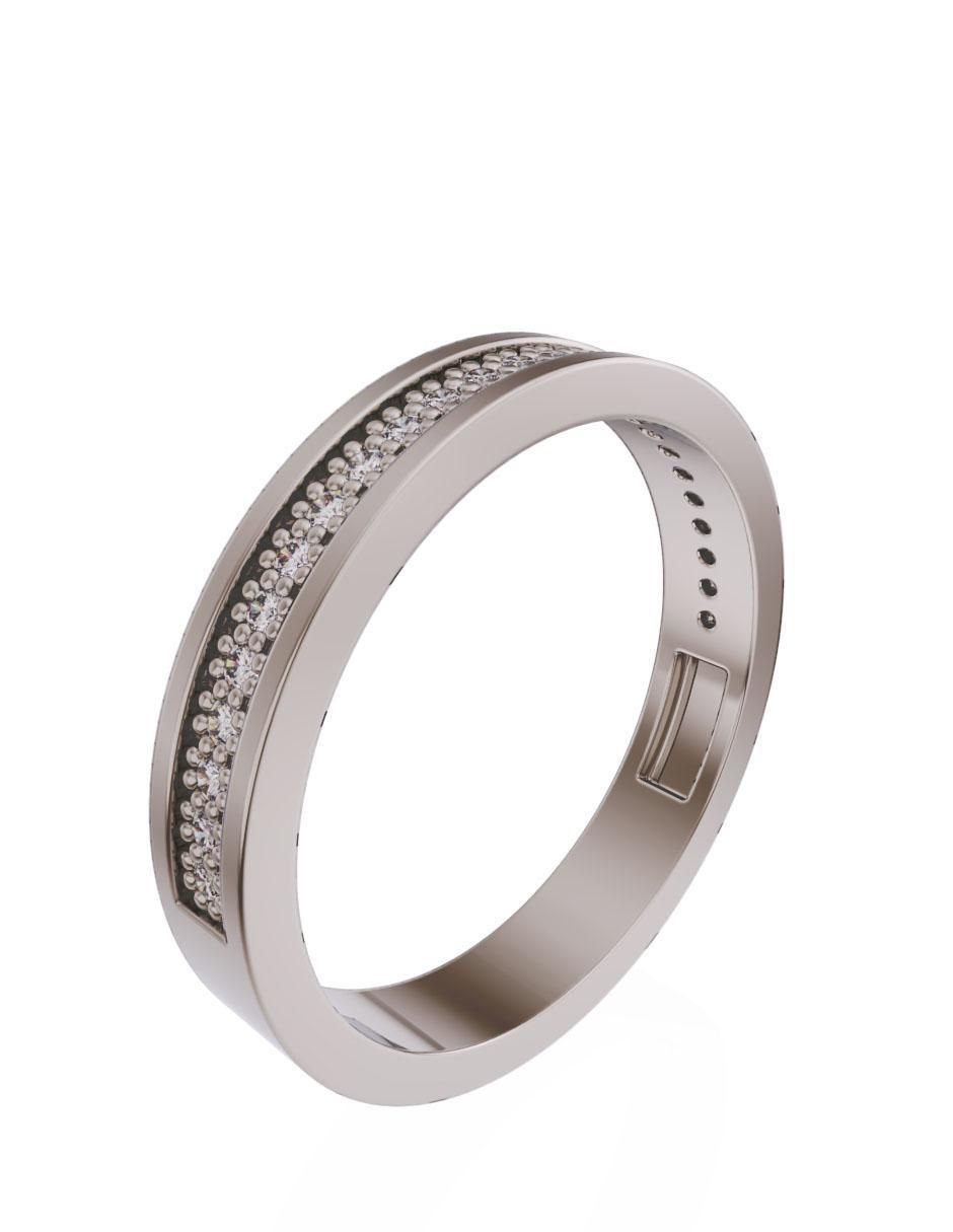 Churumbela de oro 14 k diamante 3