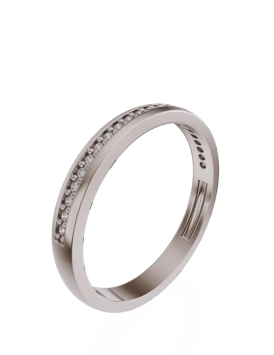 Churumbela de oro 14 k diamante 3