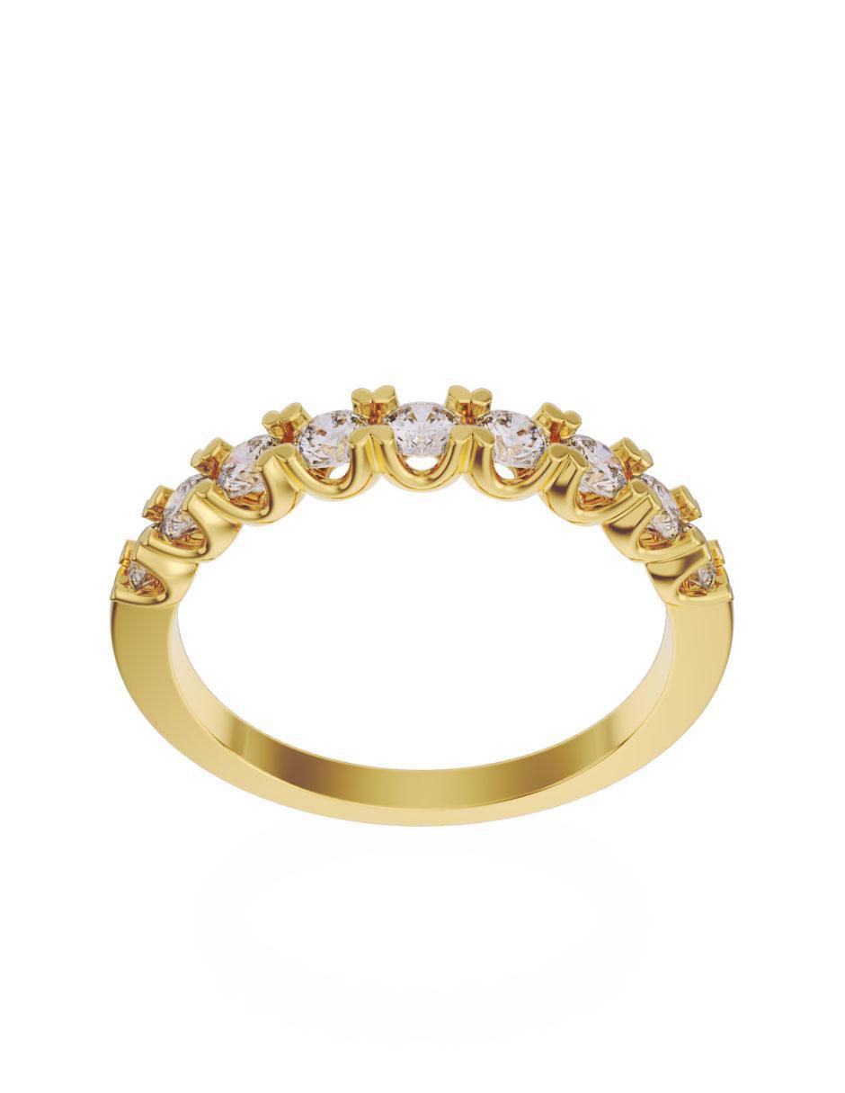 Churumbela de oro 14 k Fonelli diamante