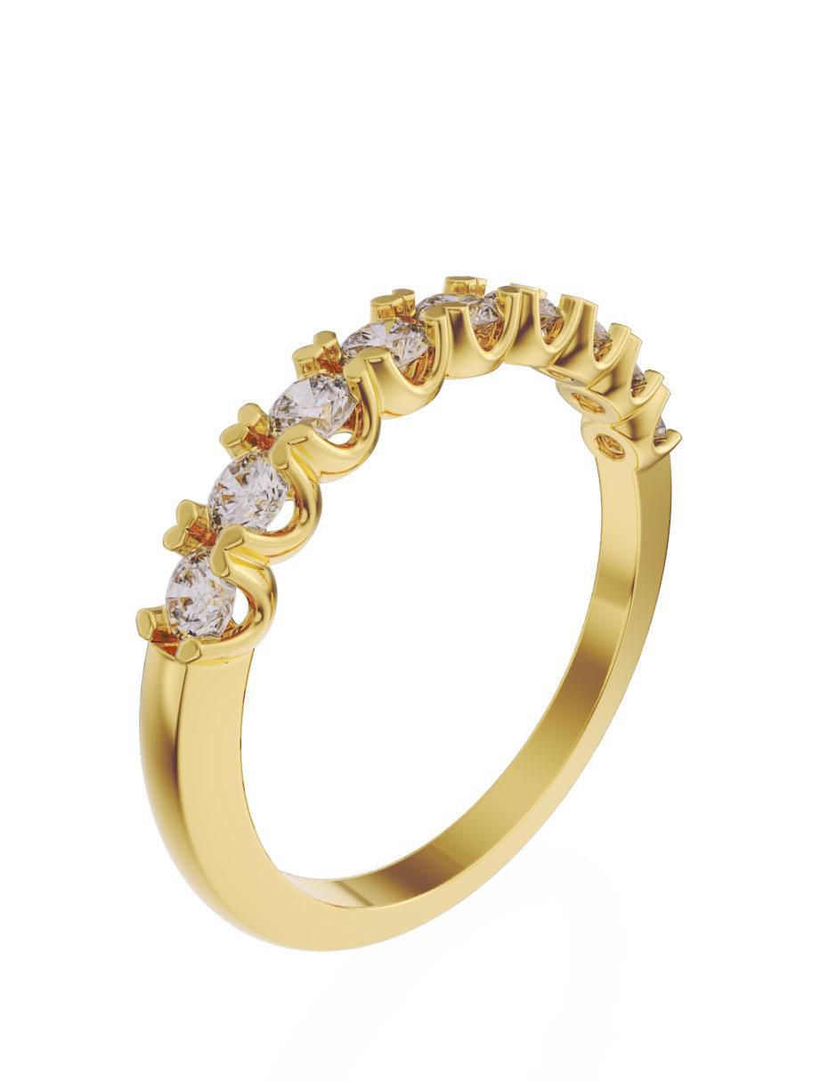 Churumbela de oro 14 k Fonelli diamante