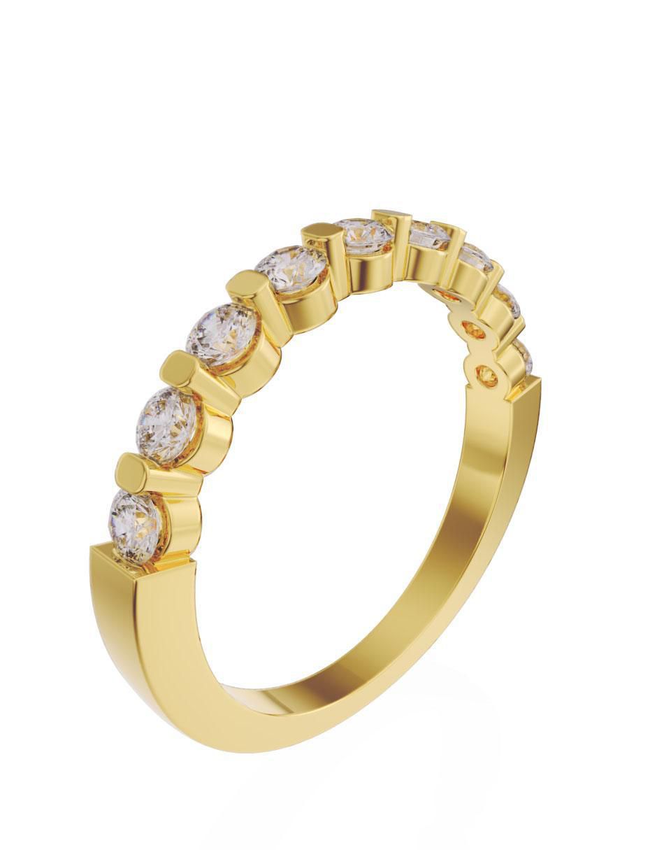 Churumbela de oro 14 k Fonelli diamante