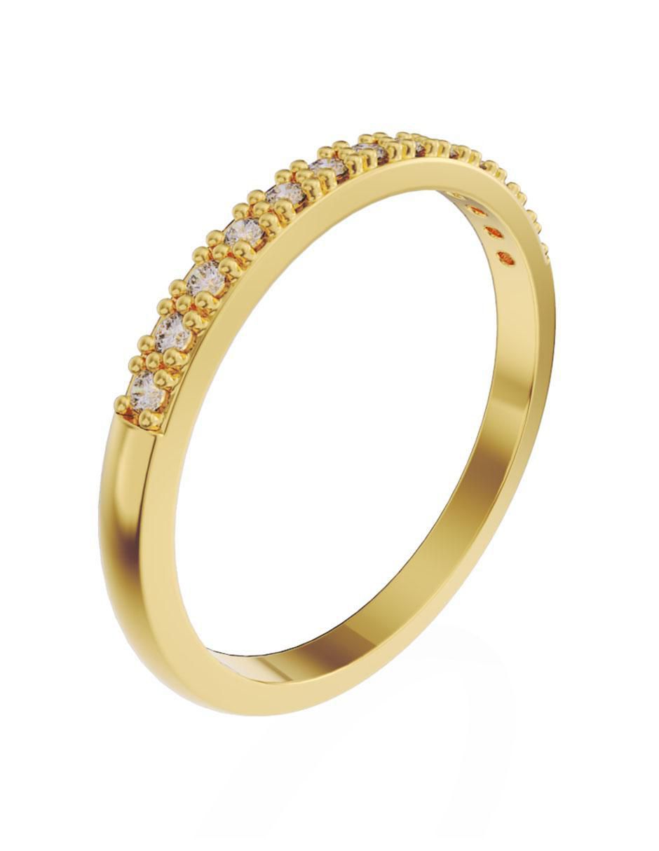 Churumbela de oro 14 k Fonelli diamante