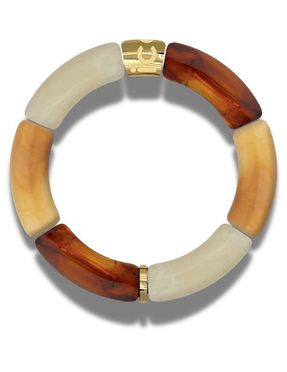 Brazalete Bella con acabado brillante