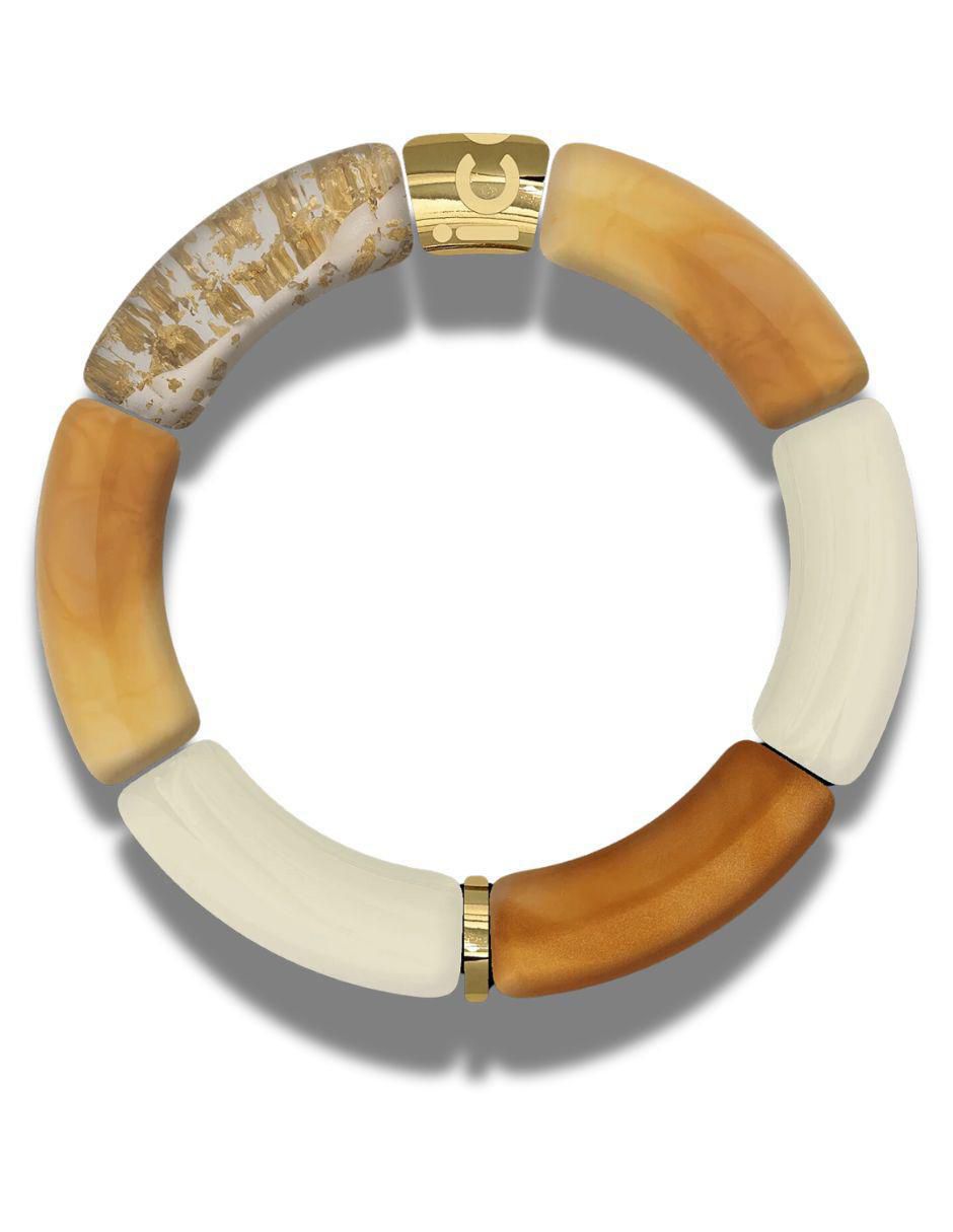 Brazalete Bella con acabado brillante