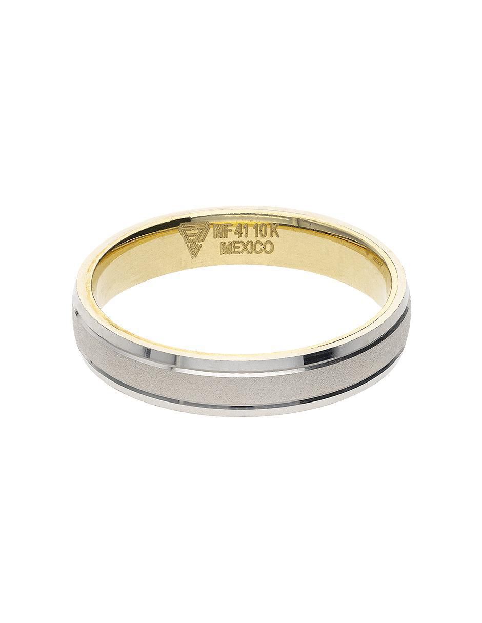 Anillo de compromiso de oro 10 k Encuentro