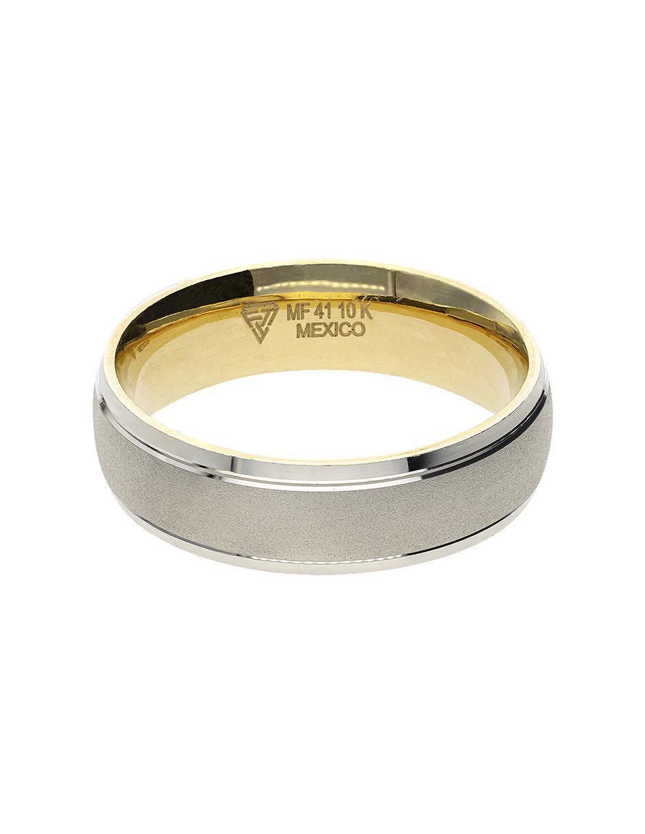 Anillo de compromiso de oro 10 k Encuentro