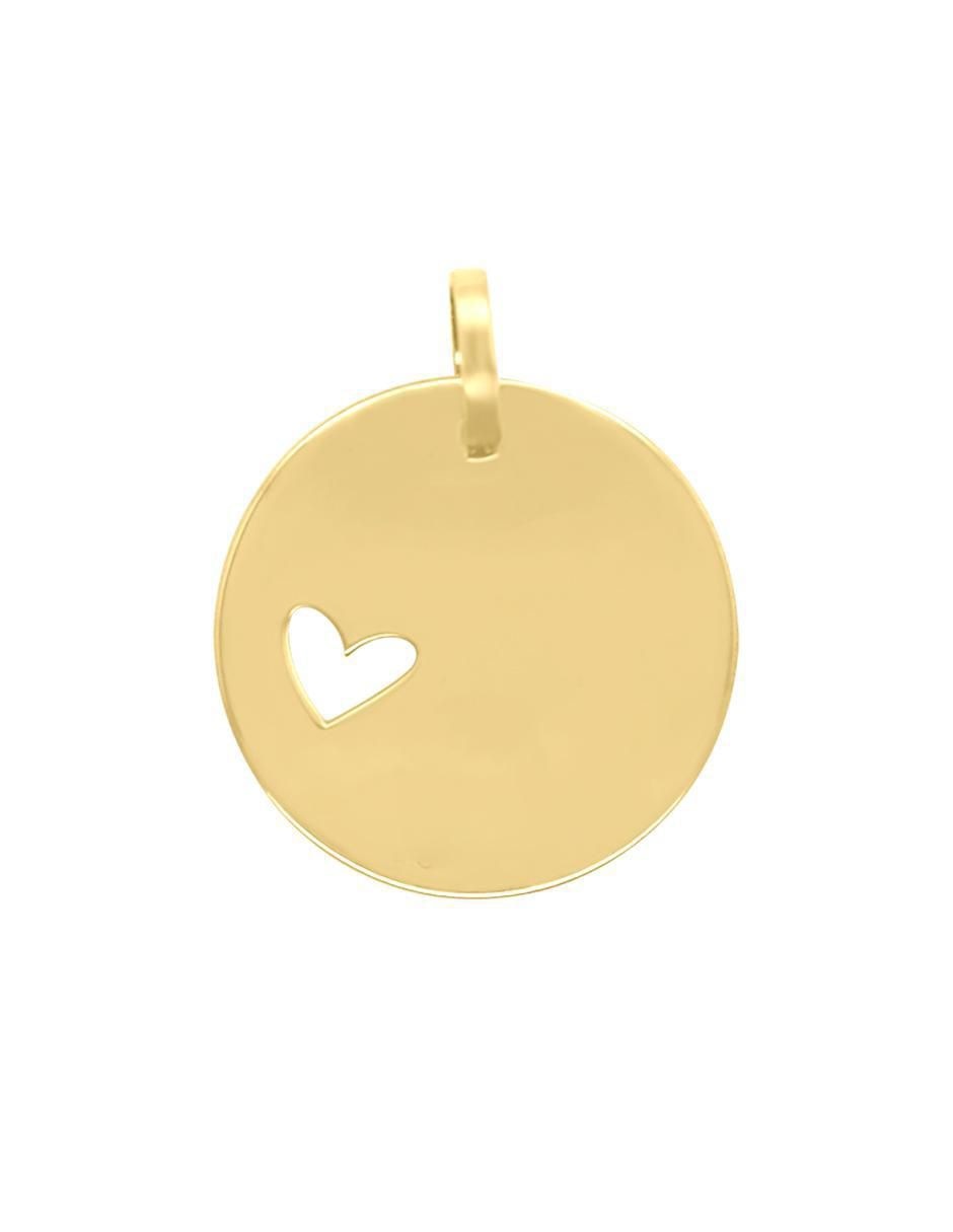Dije circular nonna de oro 14 K 2