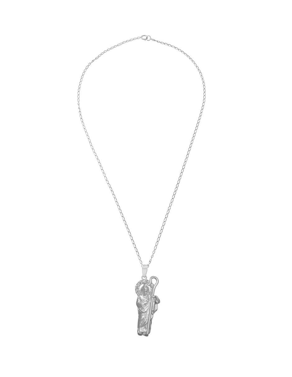 Collar san judas tadeo de plata P 925 2