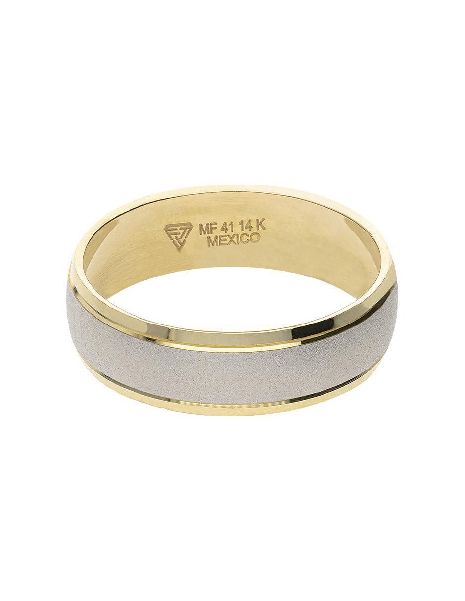 Argolla de oro 14 k Astral