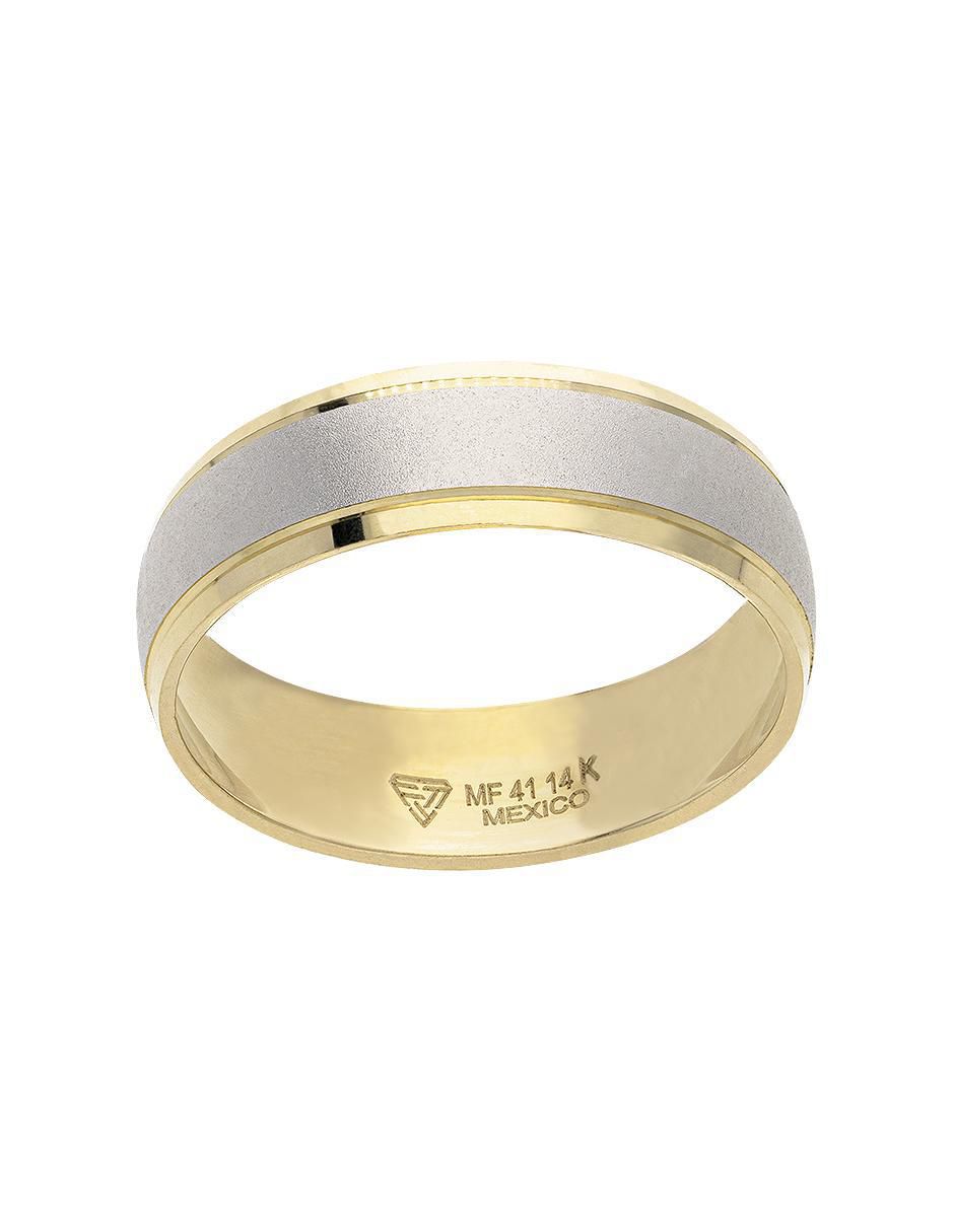 Argolla de oro 14 k Astral 3