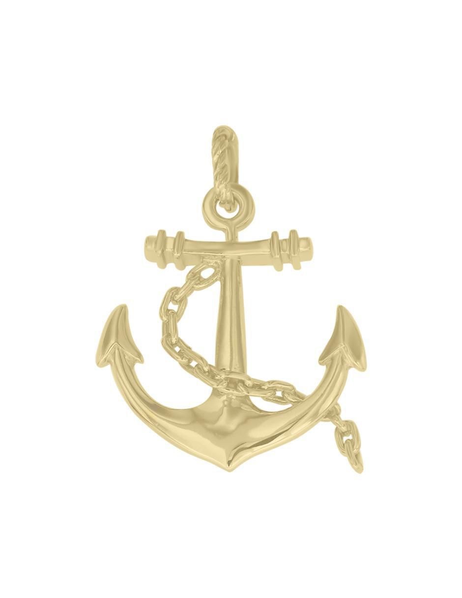 Dije de ancla de oro 14 K
