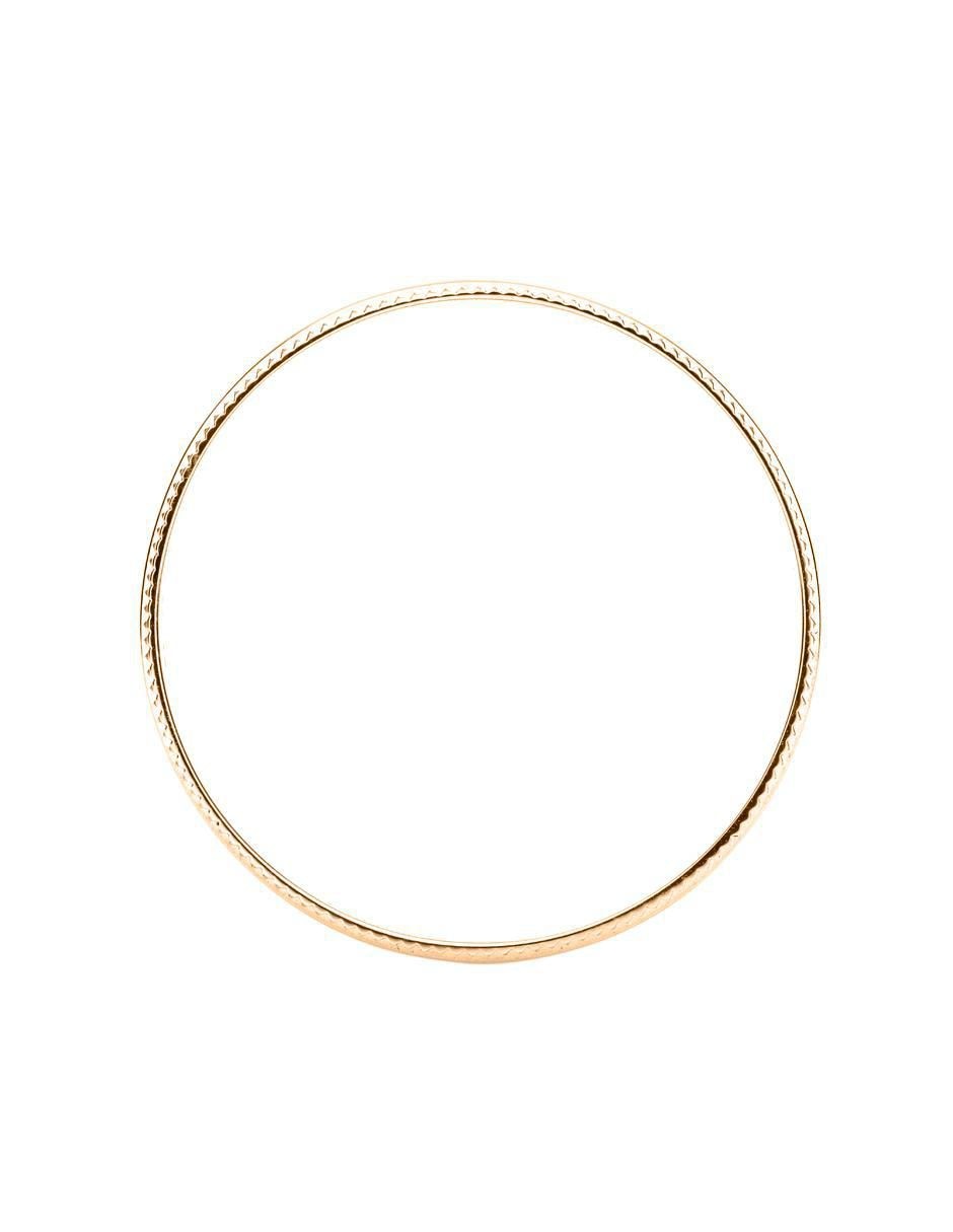 Argolla "de" oro 14 k mano forjada sin familia o colección sin gema