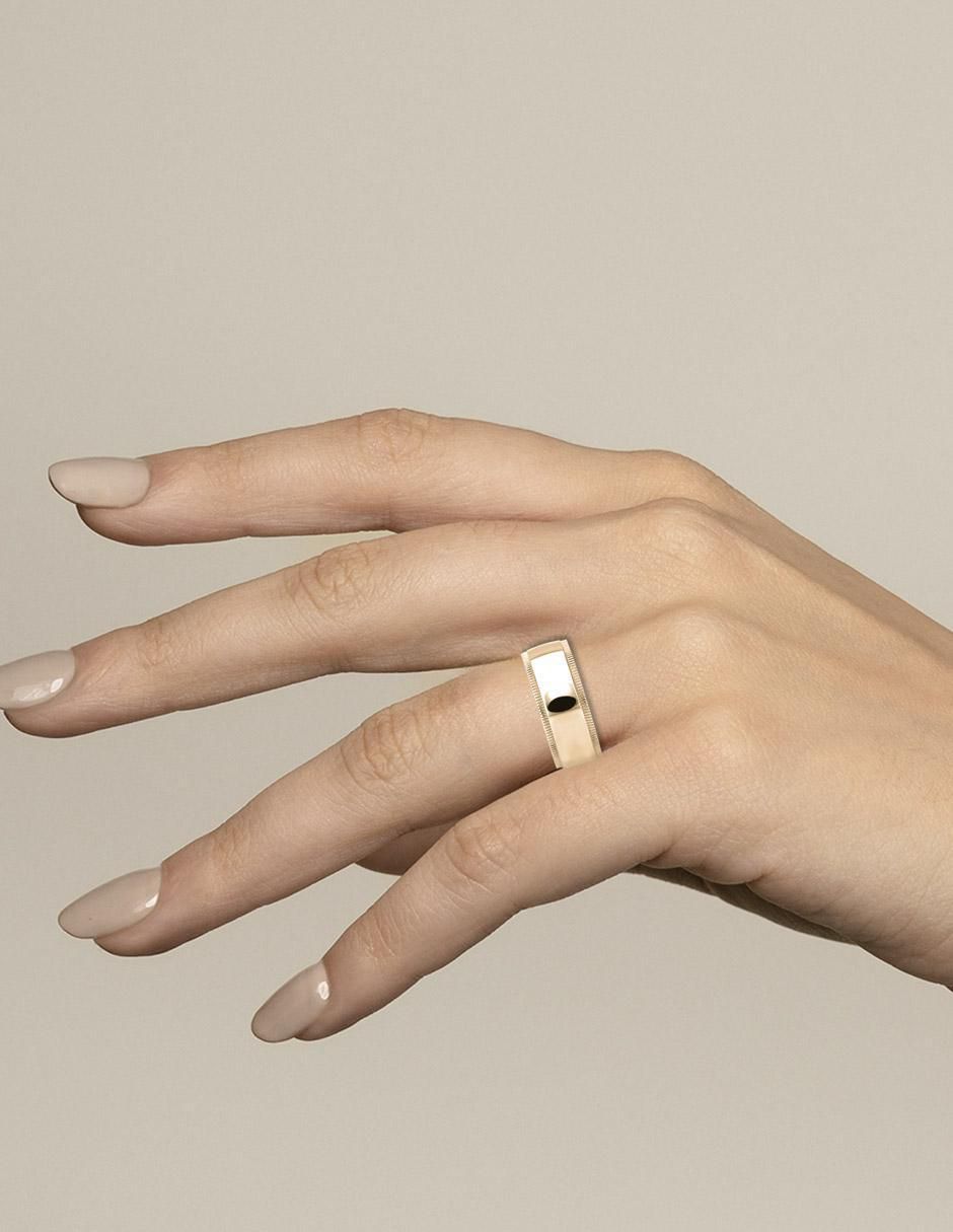 Argolla de oro 14 k 3