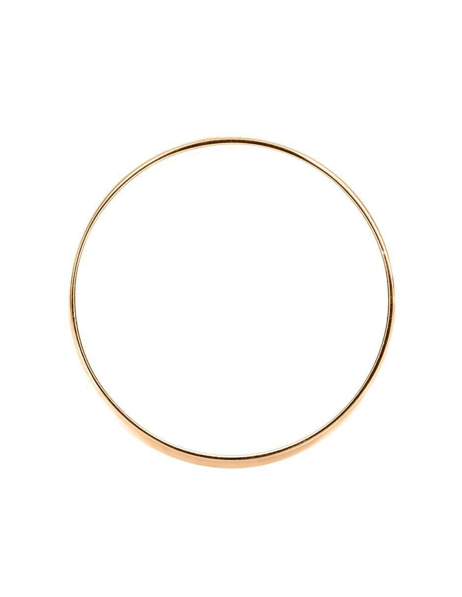 Argolla "de" oro 14 k mano forjada sin familia o colección sin gema