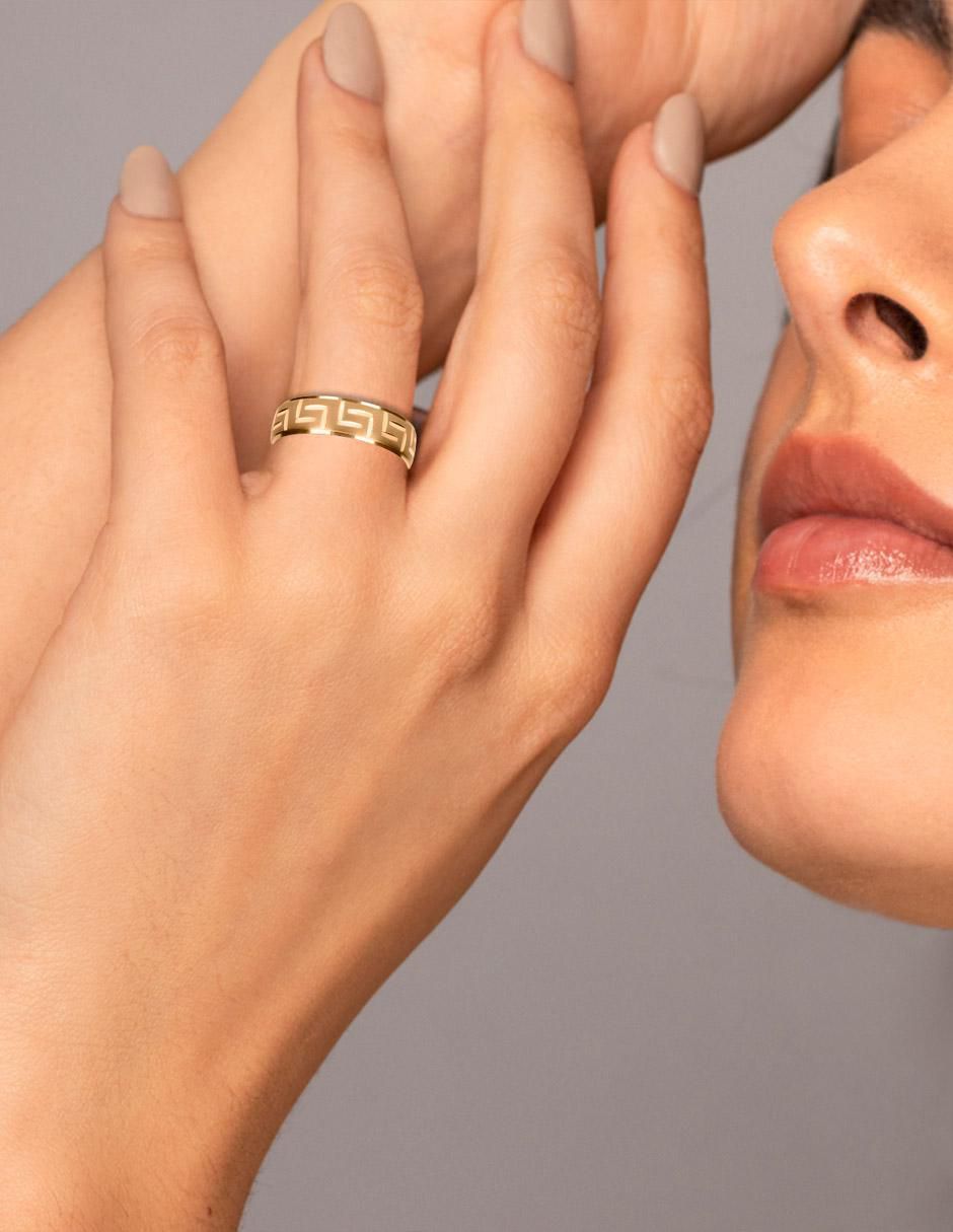 Argolla de oro 14 k 5