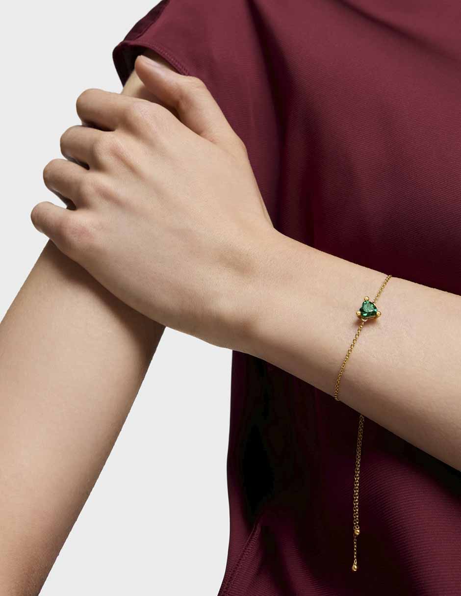 Brazalete de plata P 925 Garden Of Love con acabado brillante 4
