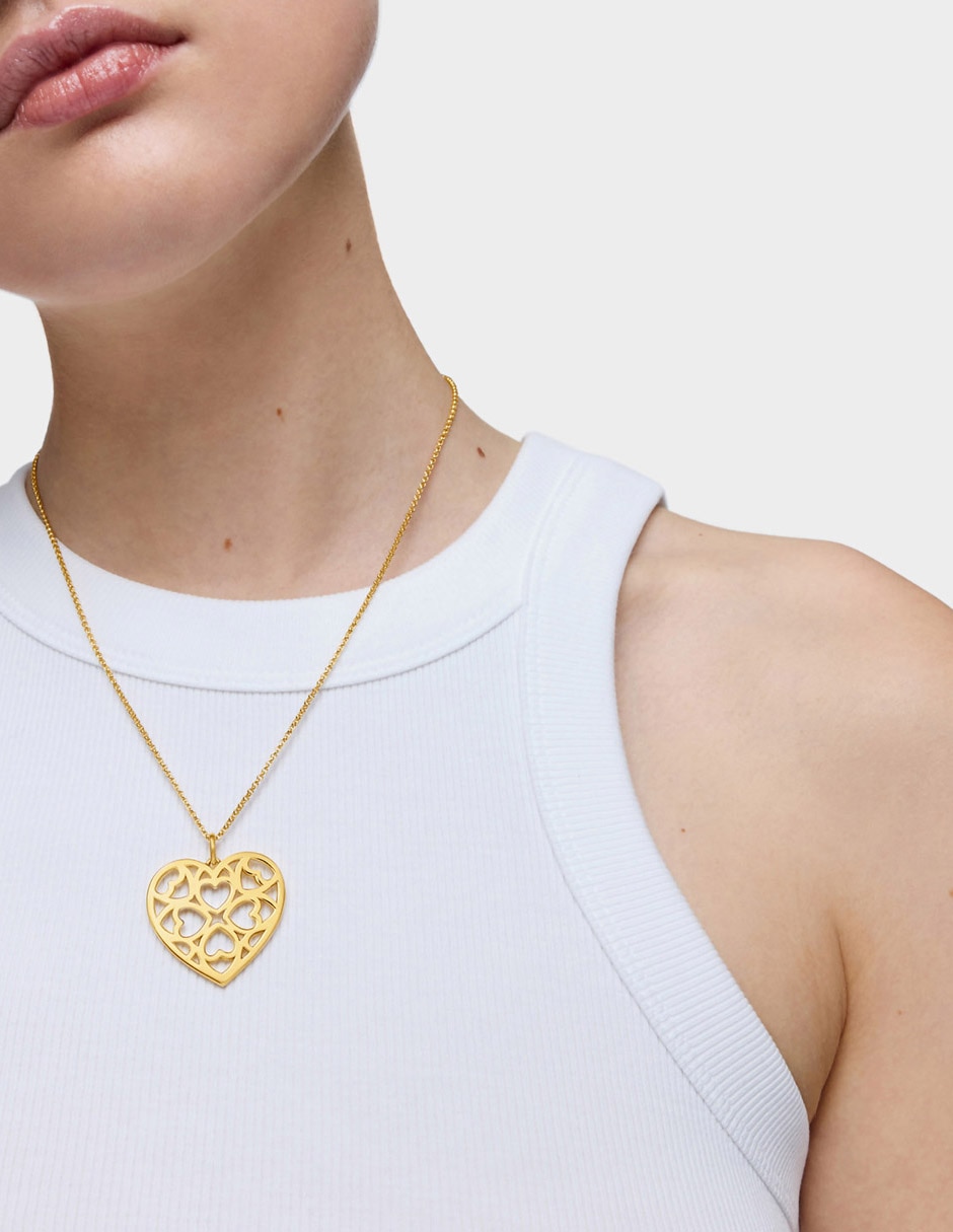 Dije de corazón medallions de plata P 925 4