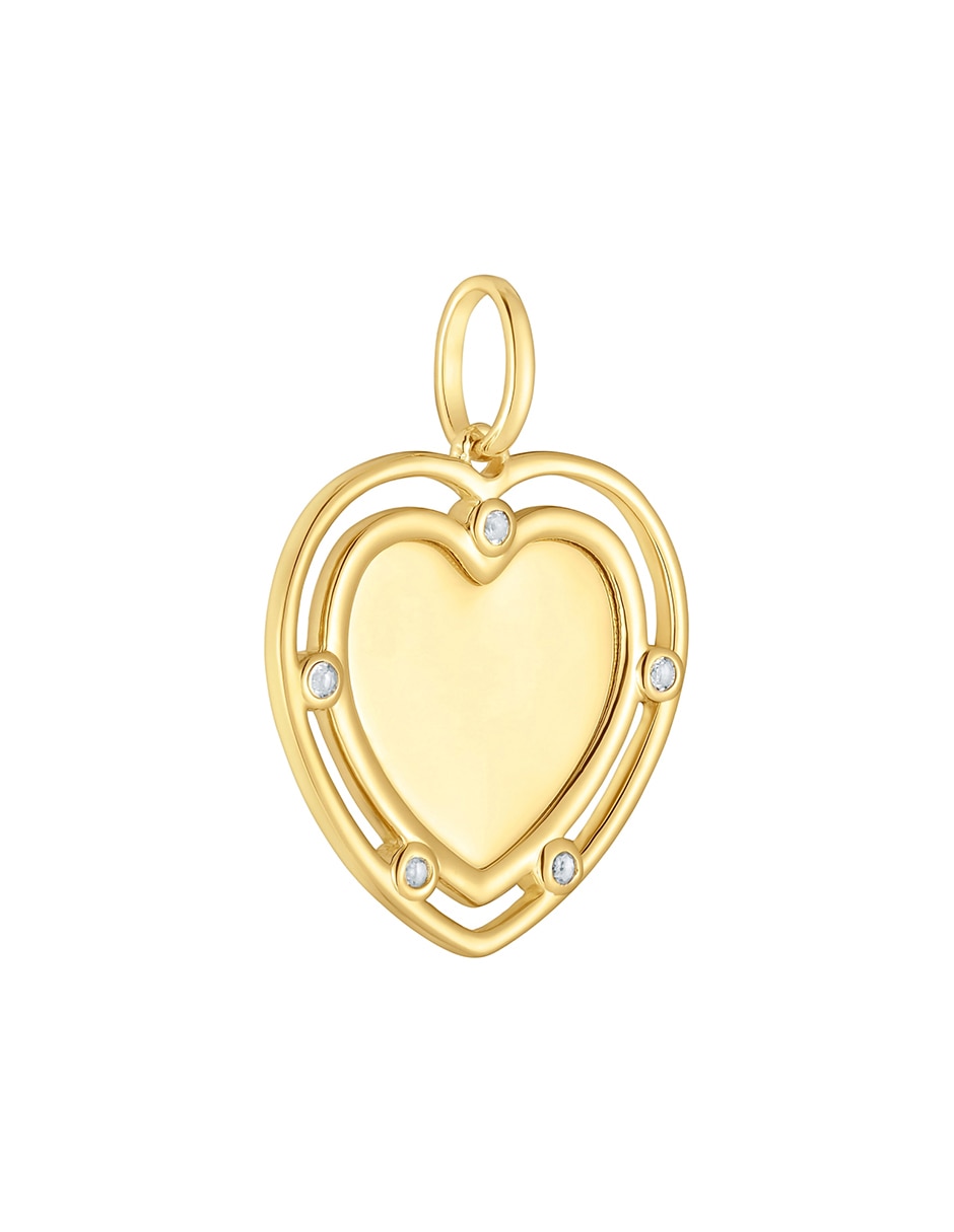 Dije de corazón medallions de plata P 925 2