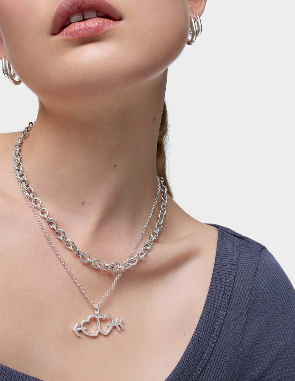 Dije de corazón medallions de plata P 925 3