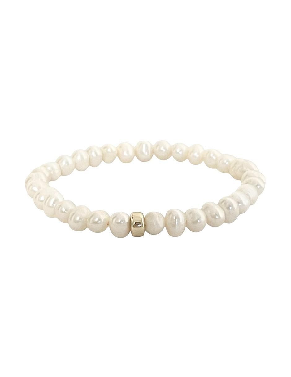 Pulsera de oro 10 K con acabado brillante 3
