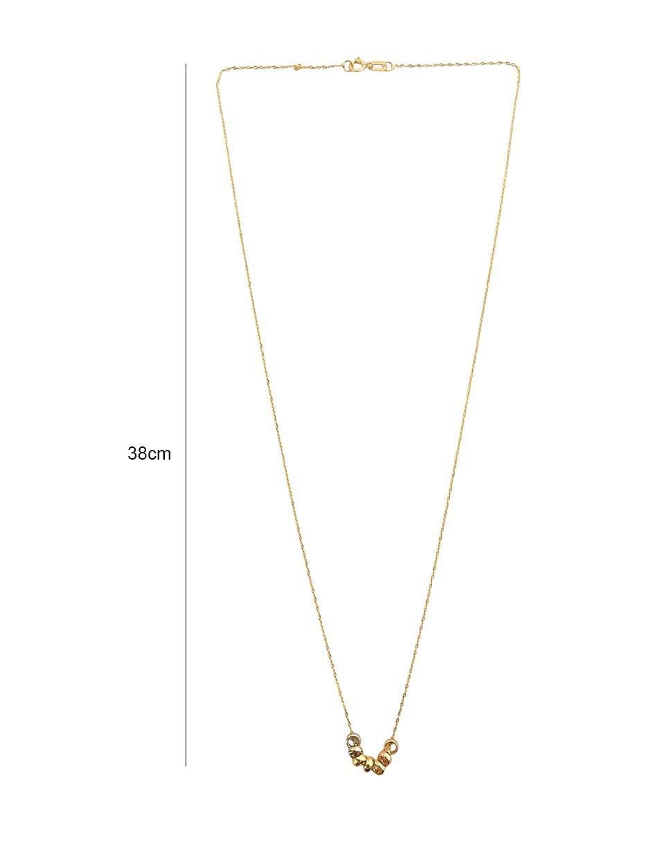 Collar de oro 10 K 5