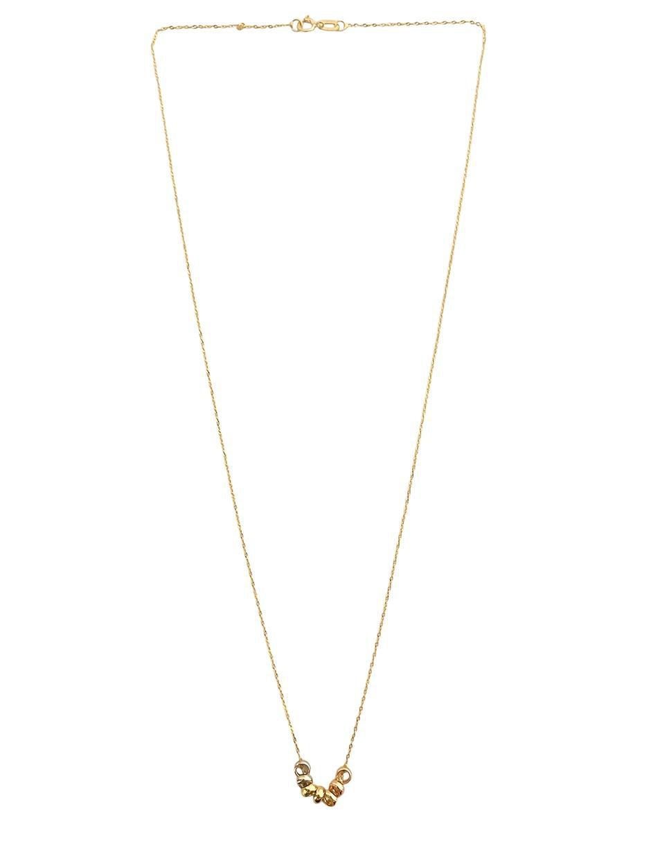 Collar de oro 10 K 3