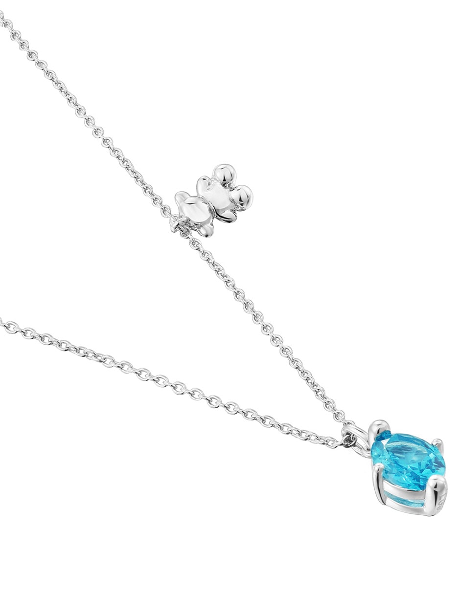 Collar Bold Bear de plata P 925 3