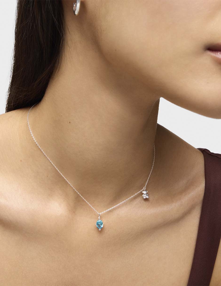 Collar Bold Bear de plata P 925 6