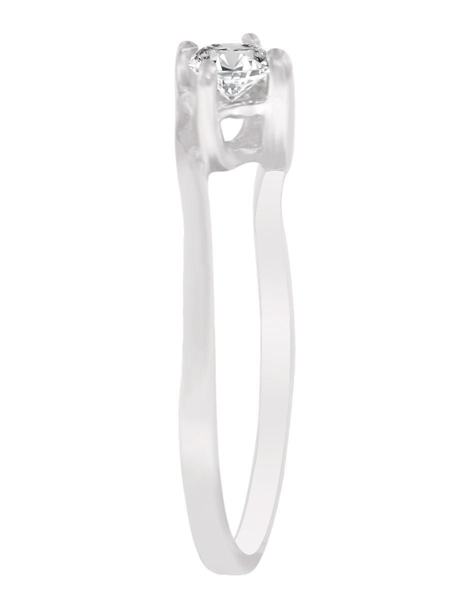 Solitario de oro 14 k Ryoko diamante 3