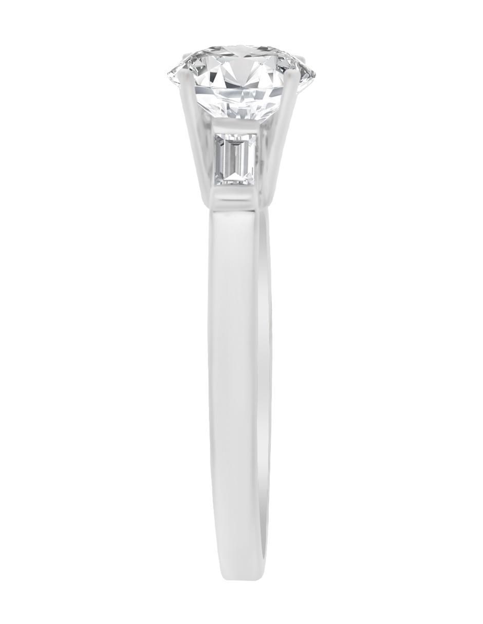 Solitario de oro 14 k Cina diamante 5