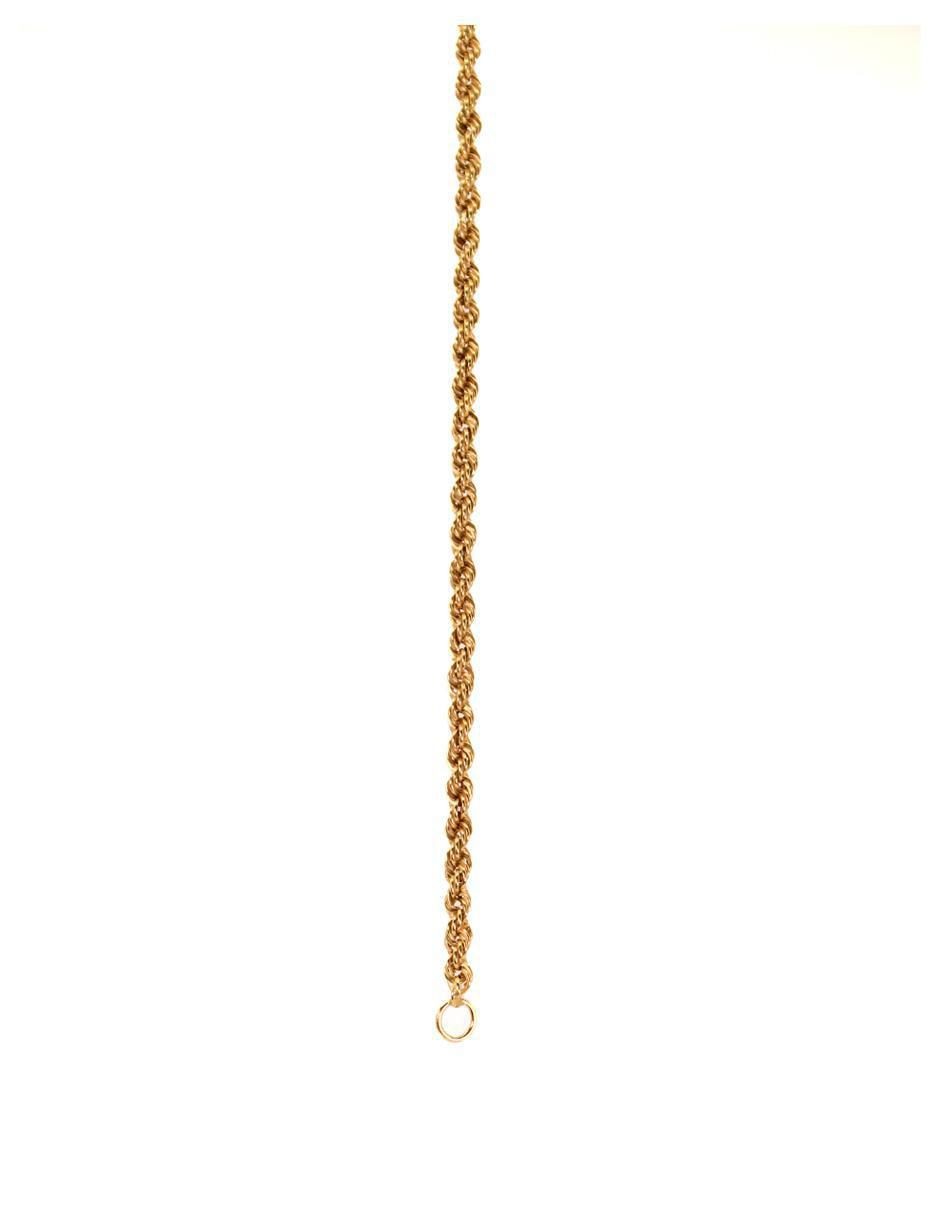 Pulsera de oro 10 K con acabado brillante 2