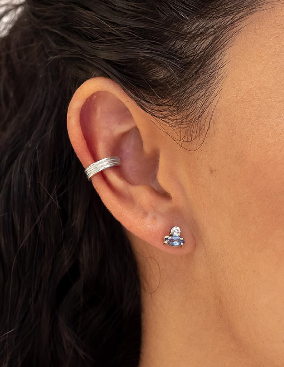 Ear cuff "de (si aplica)" redonda no aplica teresa díaz joyería mexicana básicos modernos "de" plata p 925 "con acabado" baño oro sin gema