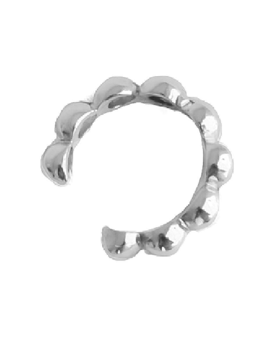 Ear cuff "de (si aplica)" redonda no aplica teresa díaz joyería mexicana básicos modernos "de" plata p 925 "con acabado" baño oro sin gema