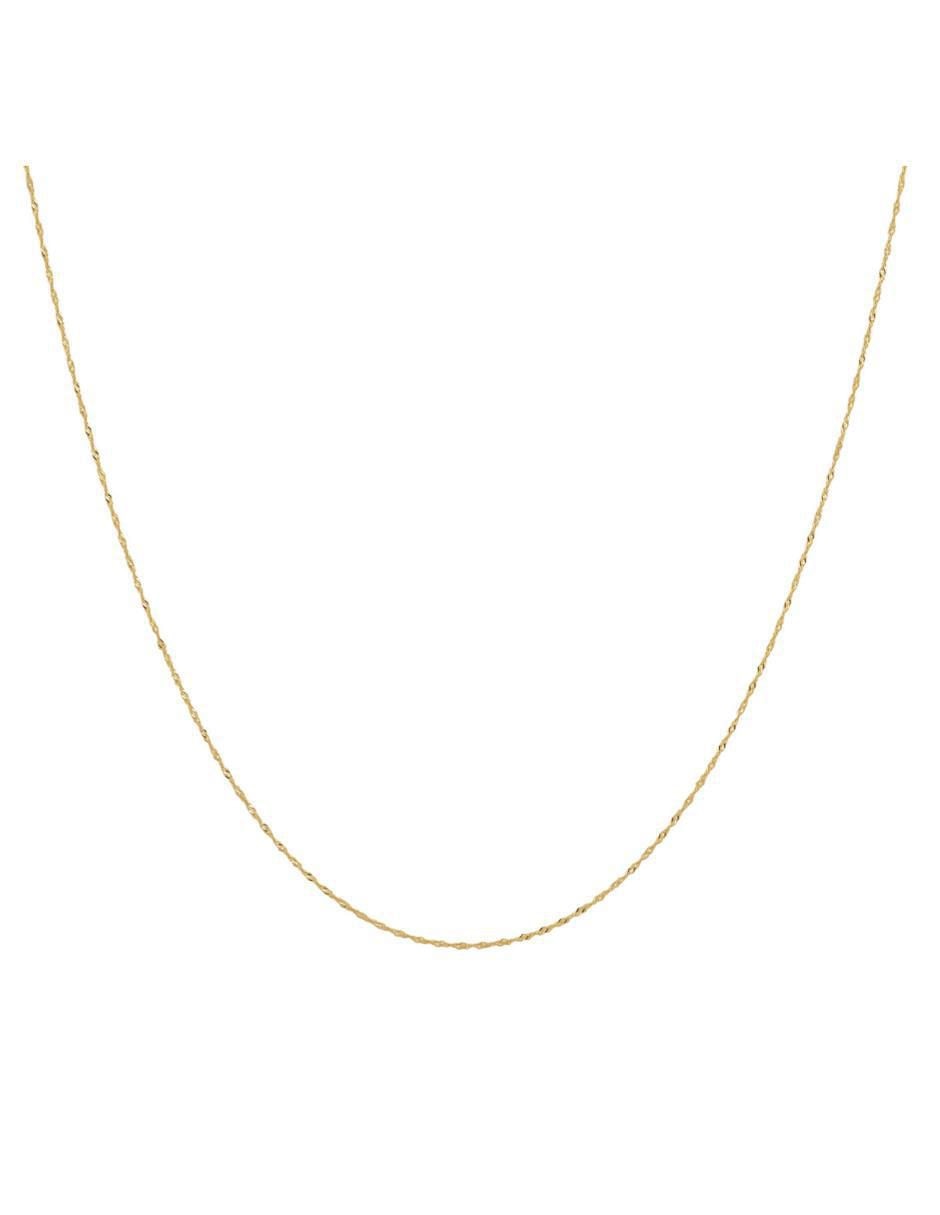 Gargantilla Singapur de oro 14 K 2