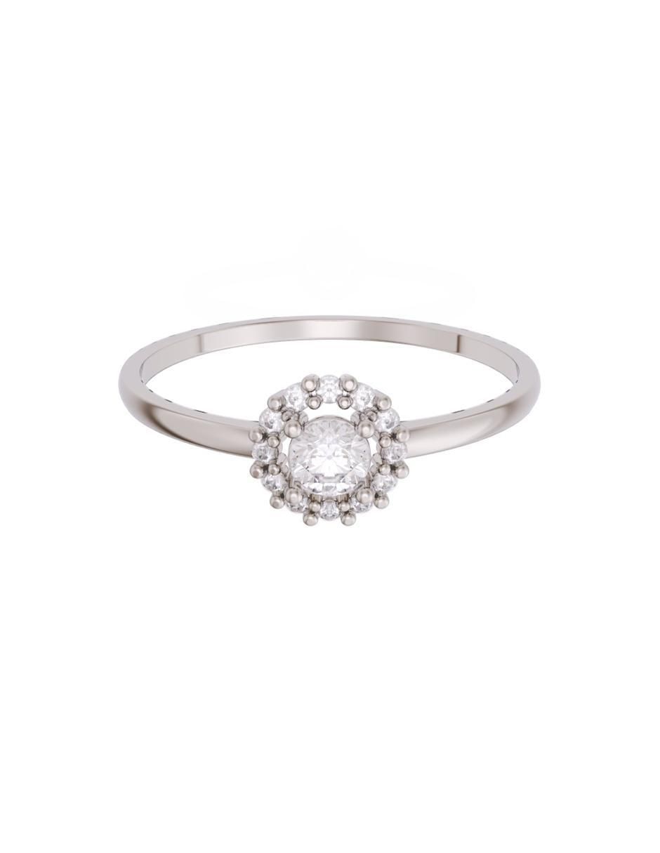 Anillo de compromiso de oro 14 k zirconia Anillo de compromiso de oro 14 k zirconia