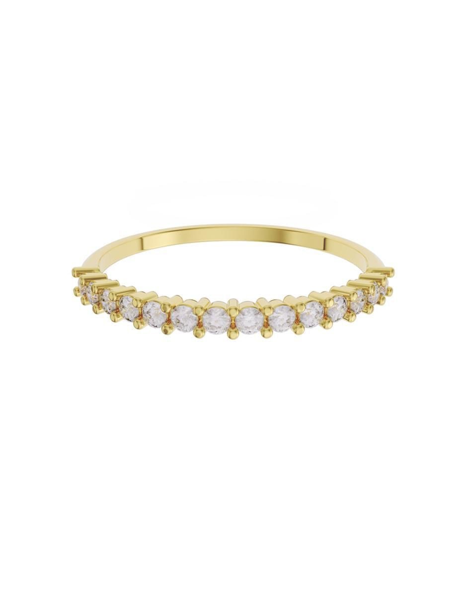 Churumbela de oro 14 k zirconia