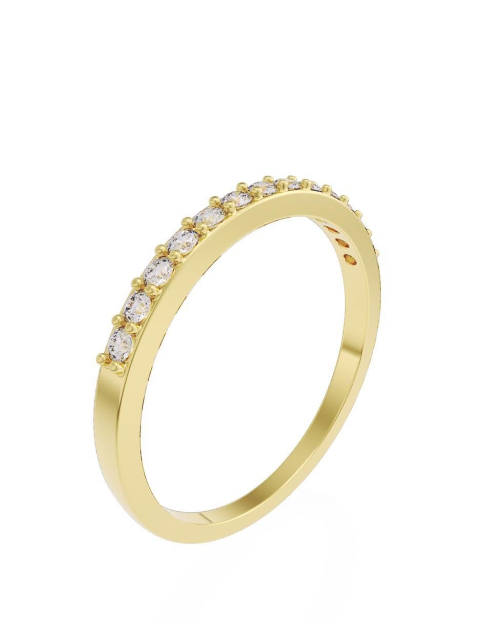 Churumbela de oro 14 K Fonelli zirconia