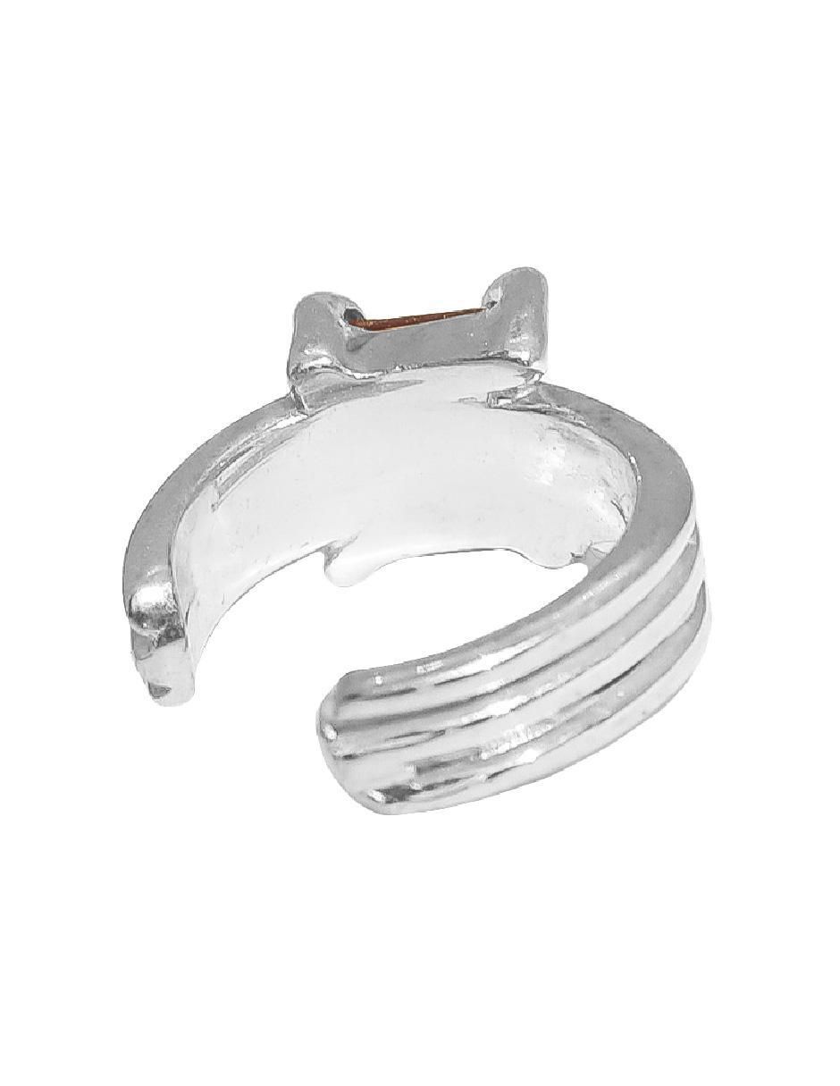 Ear cuff "de (si aplica)" cuadrada no aplica teresa díaz joyería mexicana sin familia o colección "de" plata p 925 "con acabado" mate zirconia