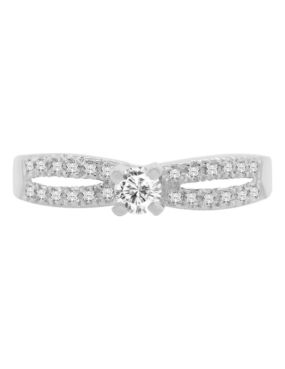 Anillo de compromiso de oro 14 k Belén diamante Anillo de compromiso de oro 14 k Belén diamante