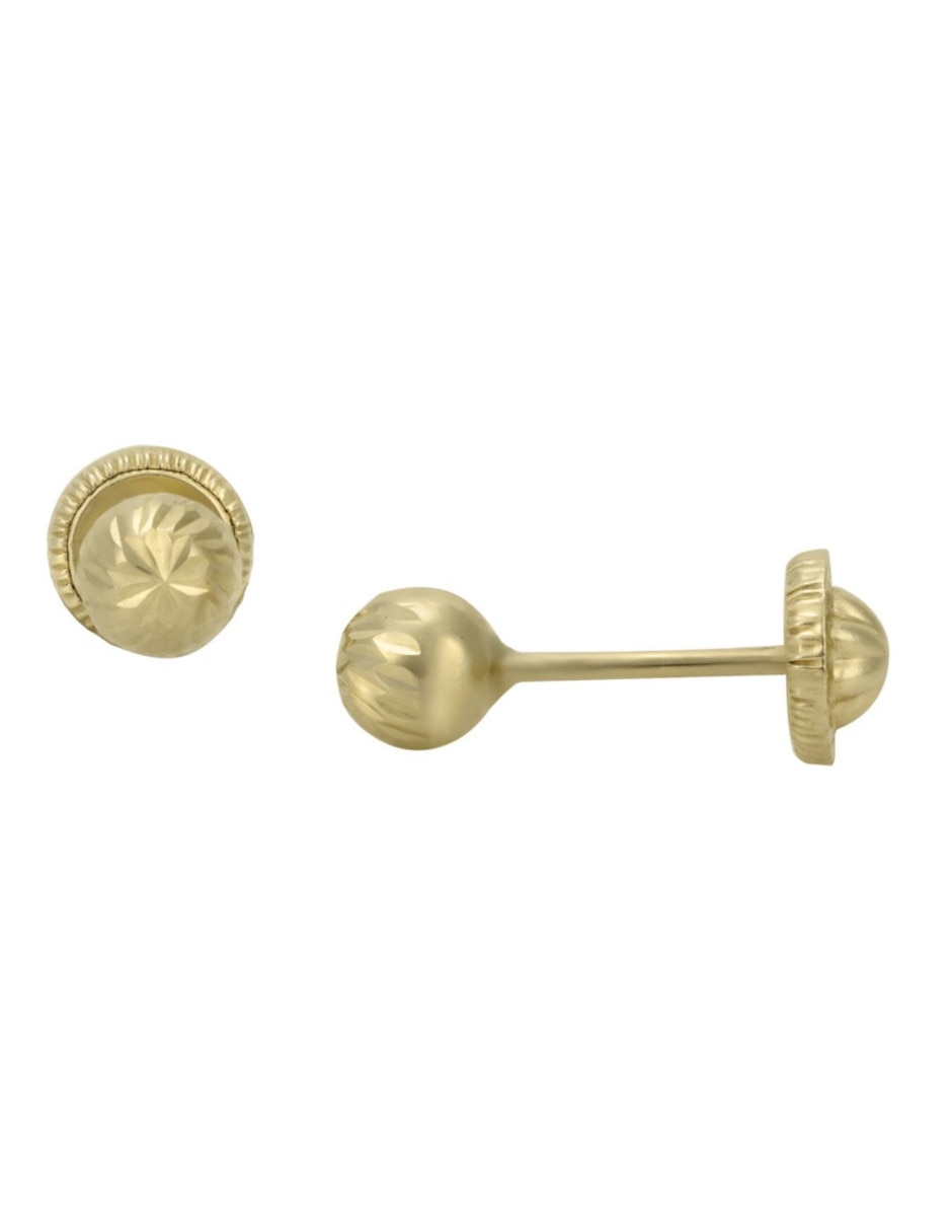 Broqueles de borla de oro 3