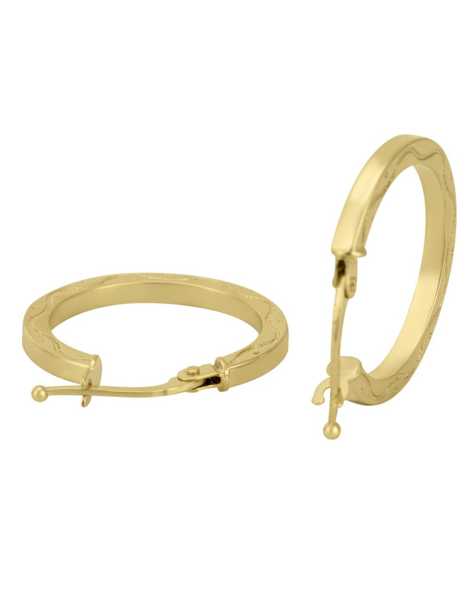 Arracadas de oro 3