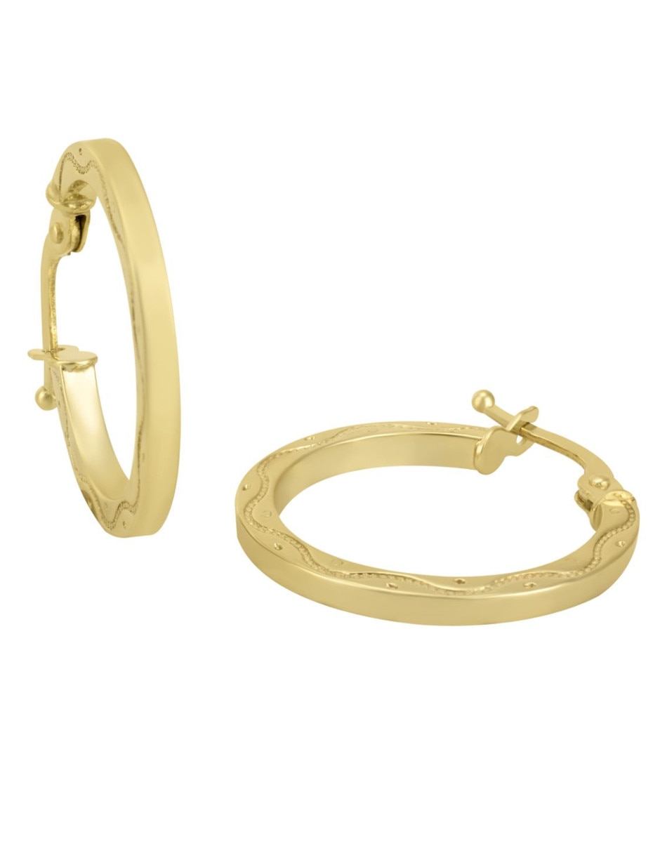Arracadas de oro 4