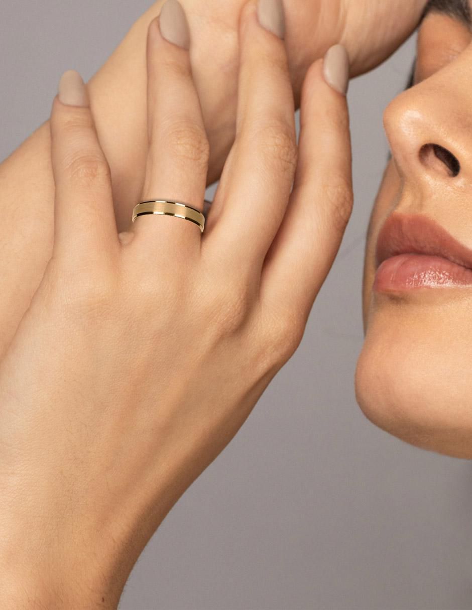 Argolla de oro 14 k 5