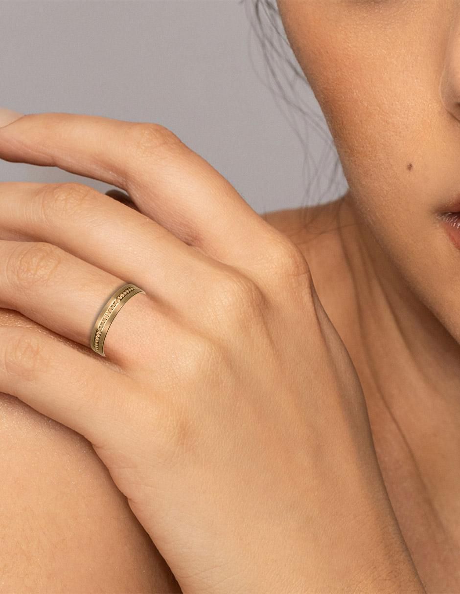 Argolla de oro 14 k 5