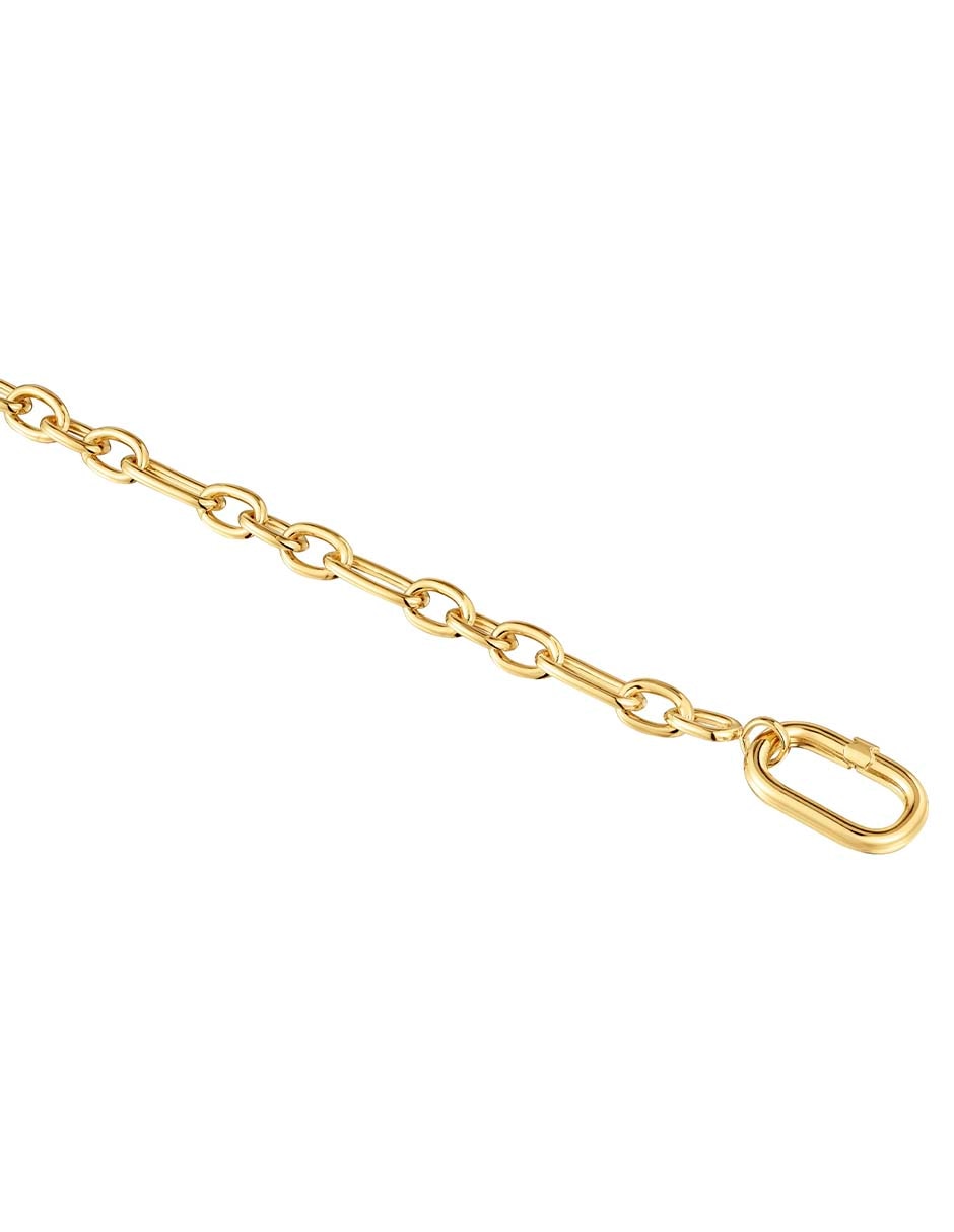 Pulsera de plata P 925 Hold Oval con acabado brillante 3